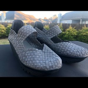 Lulia Womens Casual Wedge Mary Jane Shoes